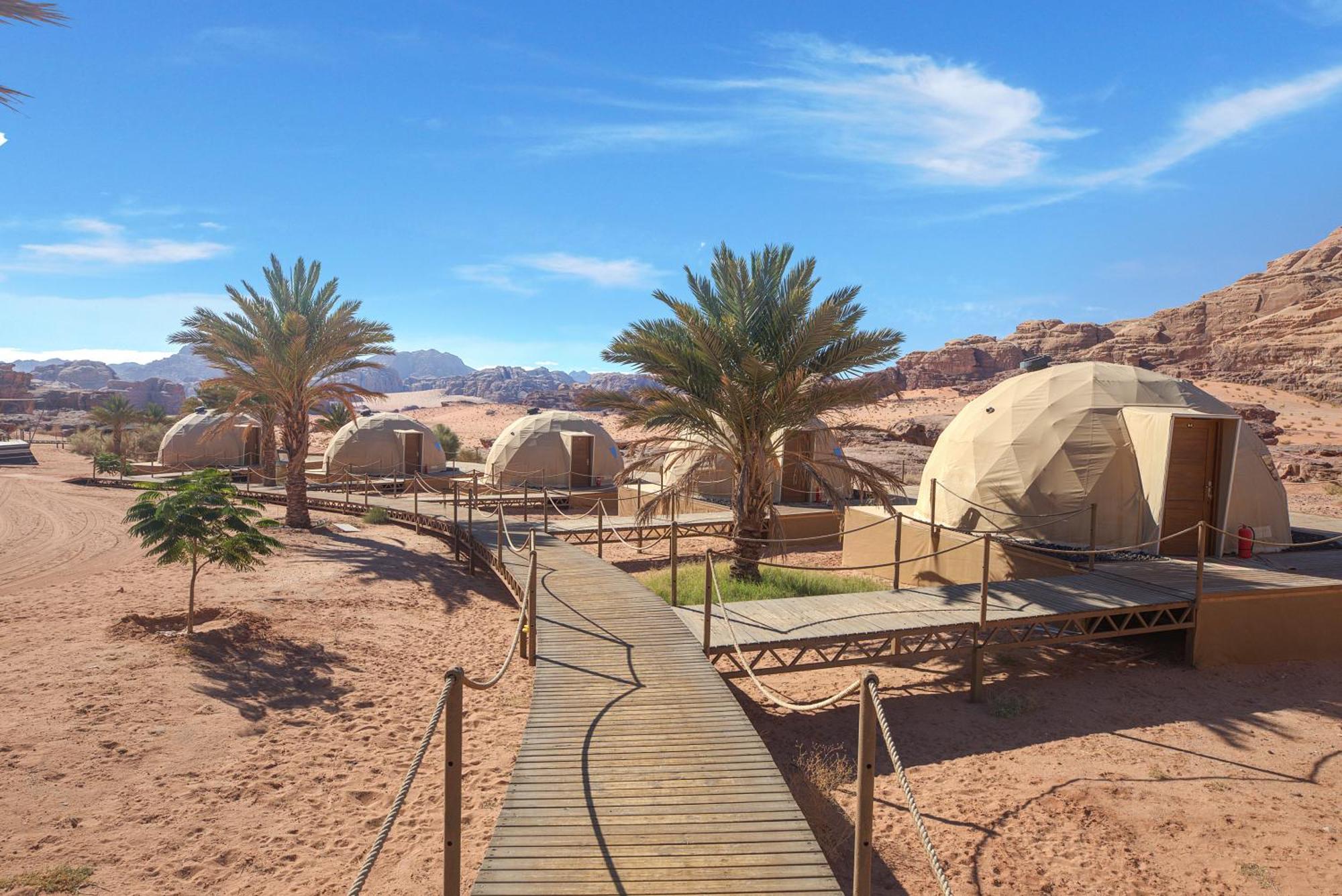 Palmera Camp Wadi Rum Eksteriør billede