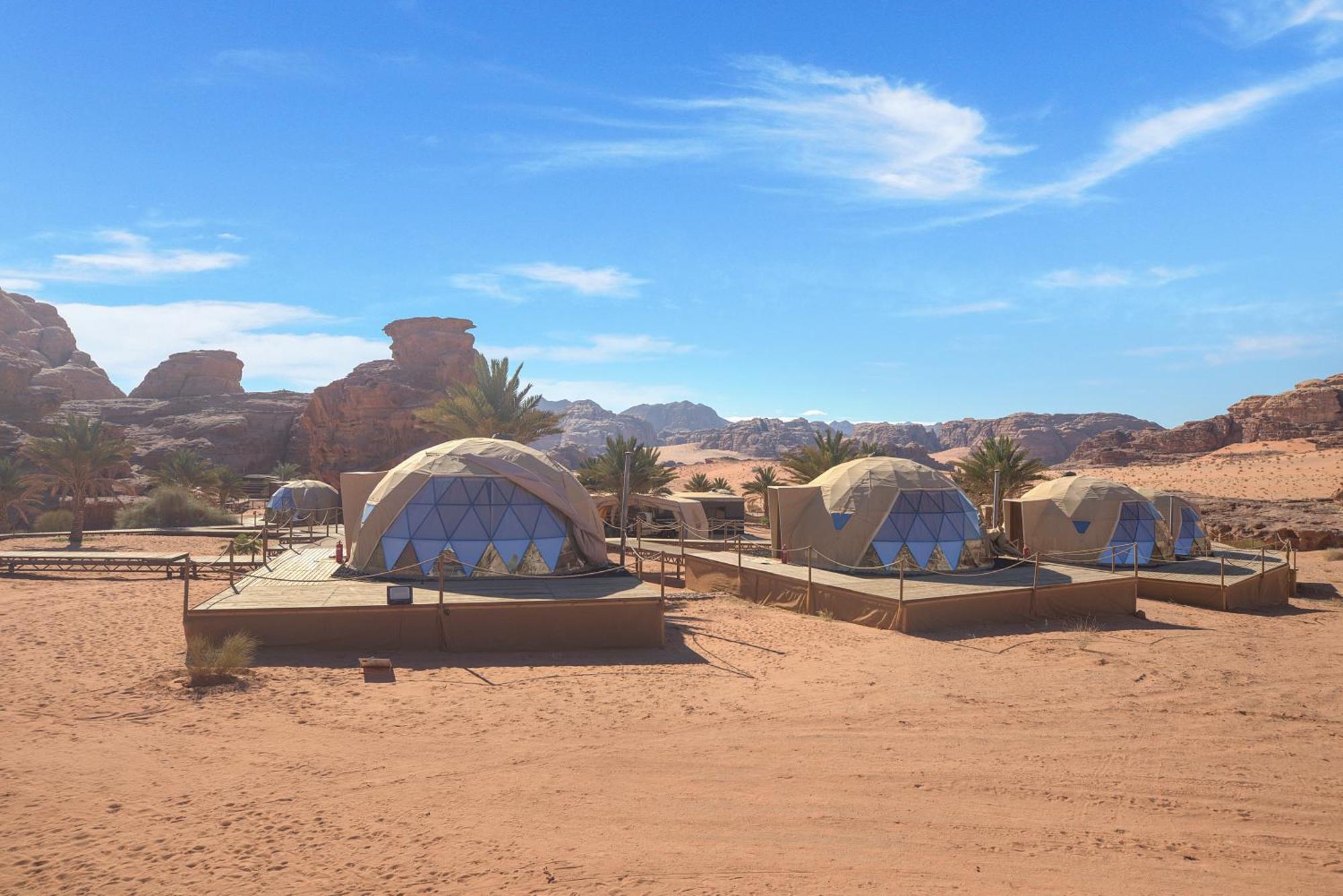 Palmera Camp Wadi Rum Eksteriør billede